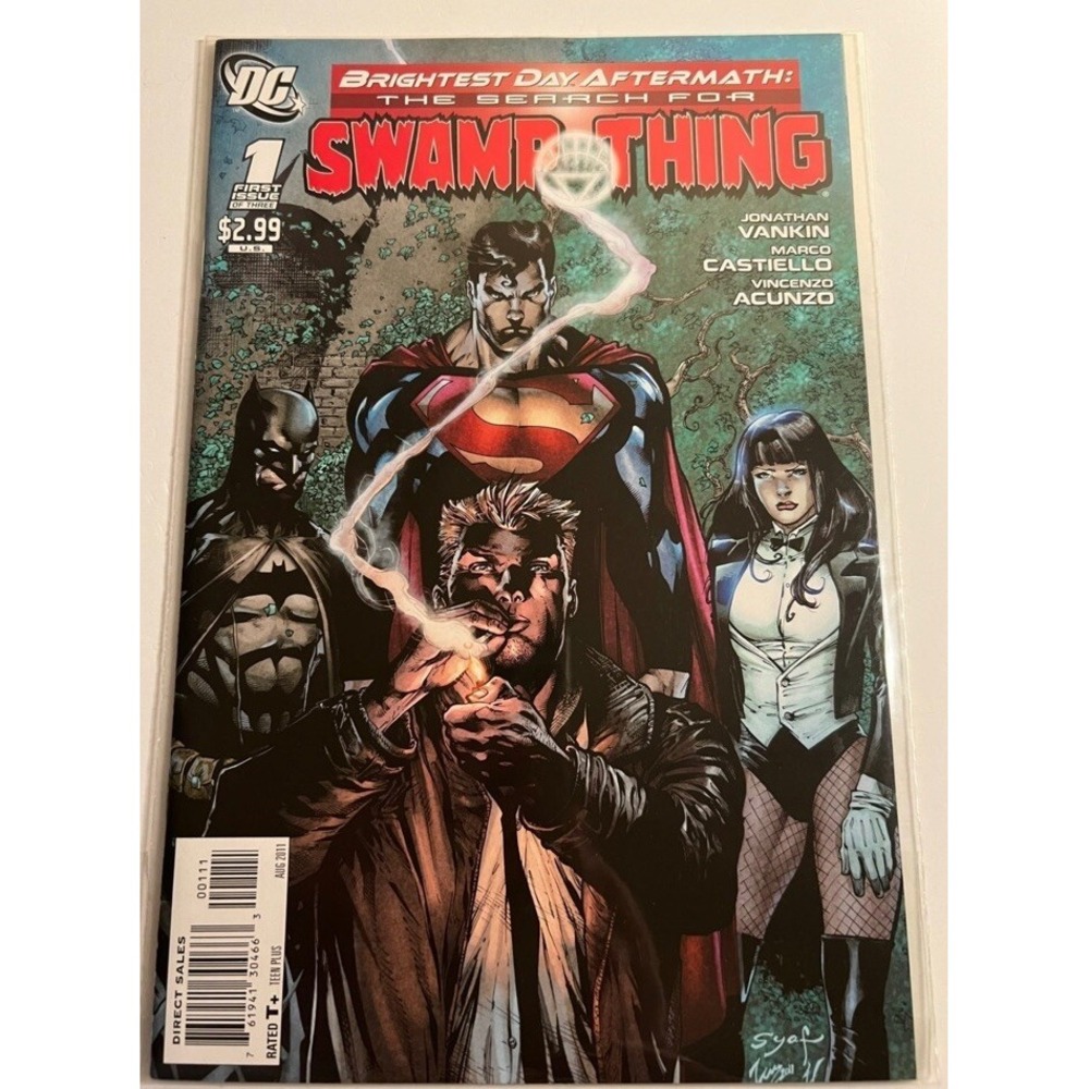 Brightest Day Aftermath - The Search for Swamp Thing #1 (2011) DC Comic